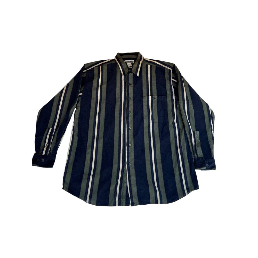Men's Striped Long Sleeve Shirt